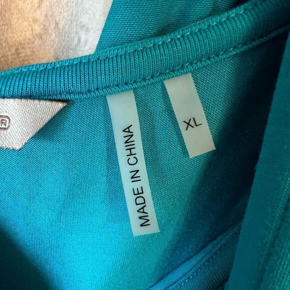 Soft Surroundings HAMSA Hooded CAFTAN Dress - Picture 10 of 13